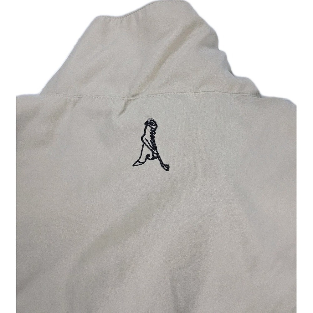 Ping Collection Jacket Mens XL BEIGE Quarter Zip Golf Windbreaker Pullover LOGO - Picture 9 of 10